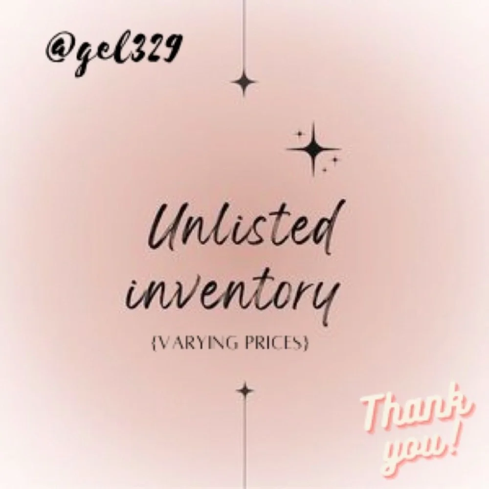 Angelica’s Unlisted inventory- you won a live show item! Thank you!!🎉 -item # - Picture 1 of 1